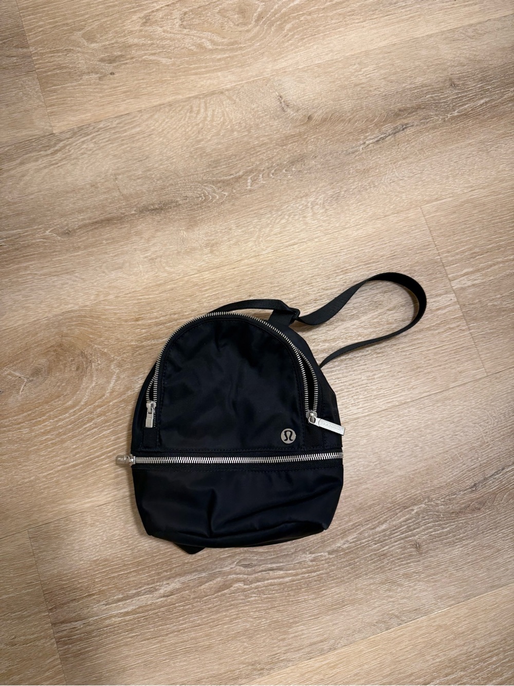 lululemon Black Backpack Durable Nylon